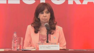 Cristina Kirchner presentó su lista para competir por el PJ 