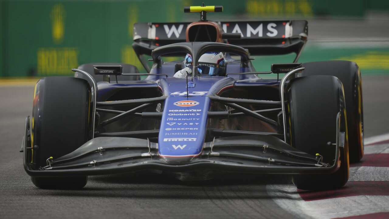 Franco Colapinto realiza hoy la práctica libre y clasificación para la Carrera Sprint