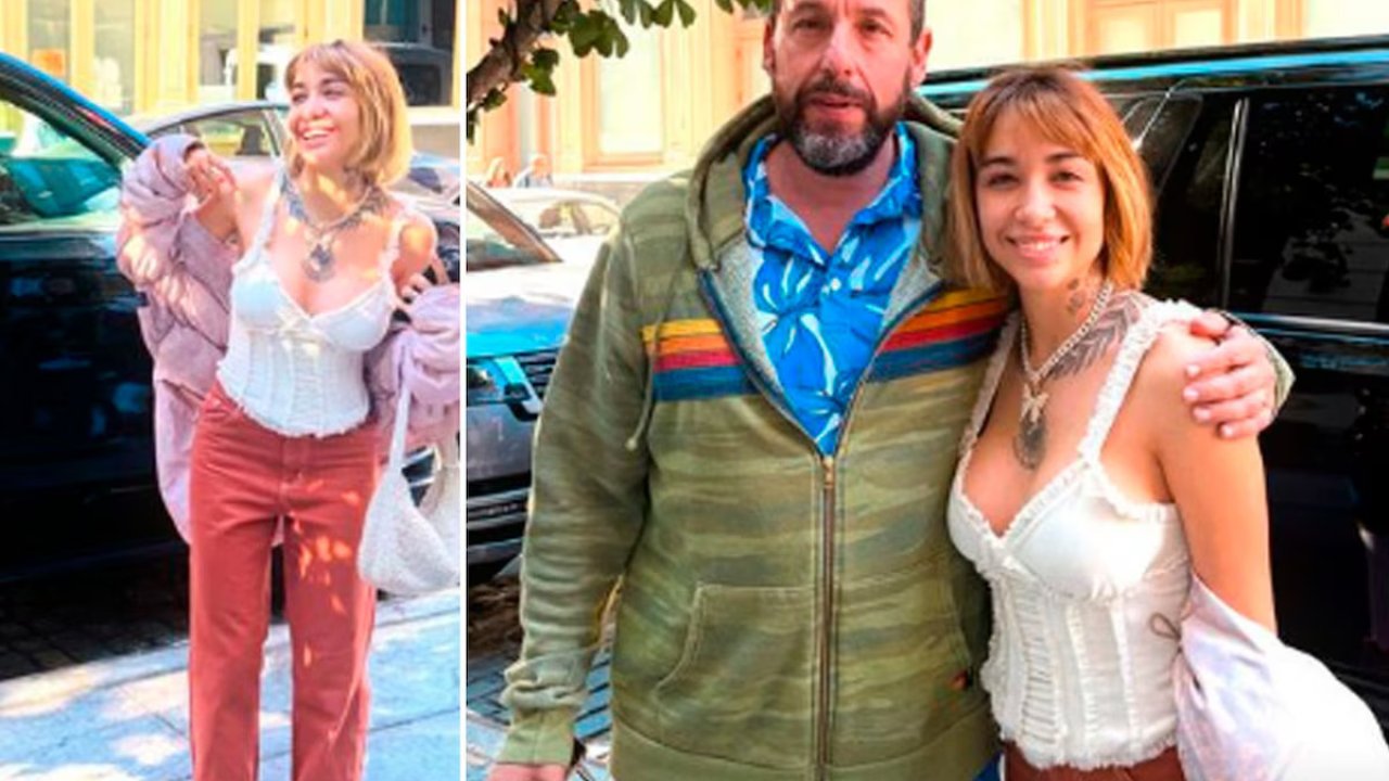 María Becerra y Adam Sandler juntos: &quot;cumplí un sueño&quot;