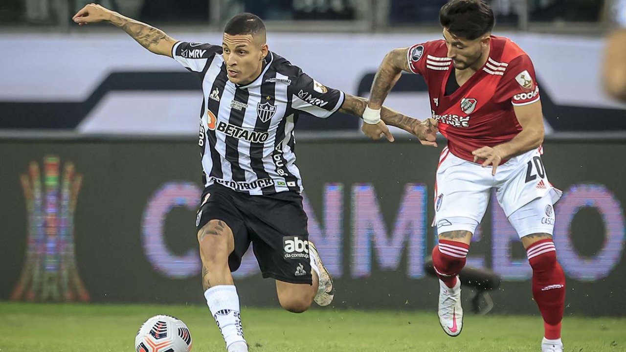 River enfrenta a Atlético Mineiro en Brasil 