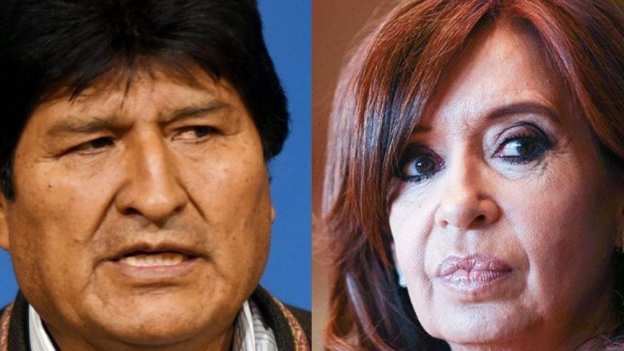 Cristina Fernández de Kirchner se solidarizó con Evo Morales por el ataque sufrido