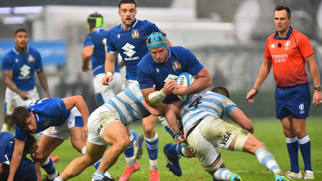 Los Pumas se enfrentan ante Italia en un emocionante amistoso