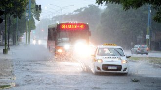 El viernes será una jornada a pura lluvia en Tucumán 