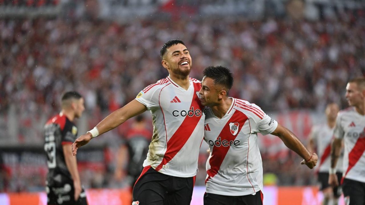 River Plate se impuso con autoridad por 3 a 0 frente a Barracas Central 