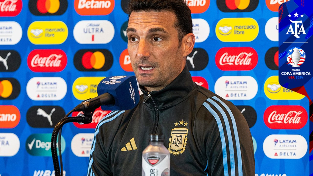 Scaloni aún no definió el equipo para enfrentar a Paraguay 