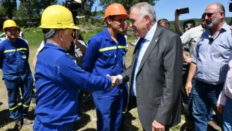 La Balsa La Niña ya está en El Cadillal y lista para comenzar a funcionar 