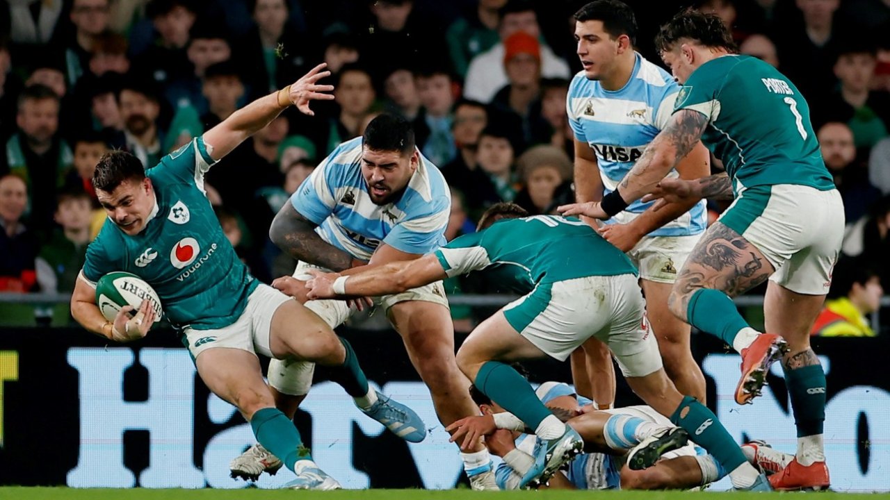 Los Pumas mostraron un gran nivel ante Irlanda a pesar de caer por 22 a 19