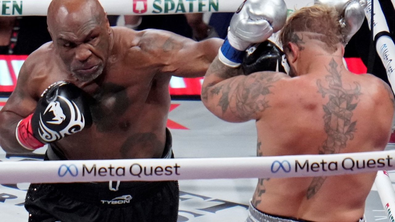 Mike Tyson no pudo dar la sorpresa y perdió por puntos ante Jake Paul 