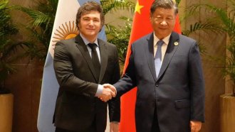 Milei se reunió por primera vez con Xi Jinping 