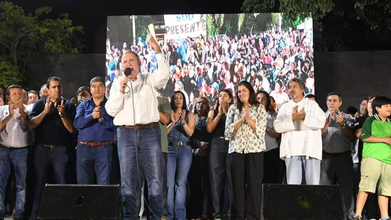 La Cocha: Jaldo participó del cierre de campaña de Gabriela Rodríguez 