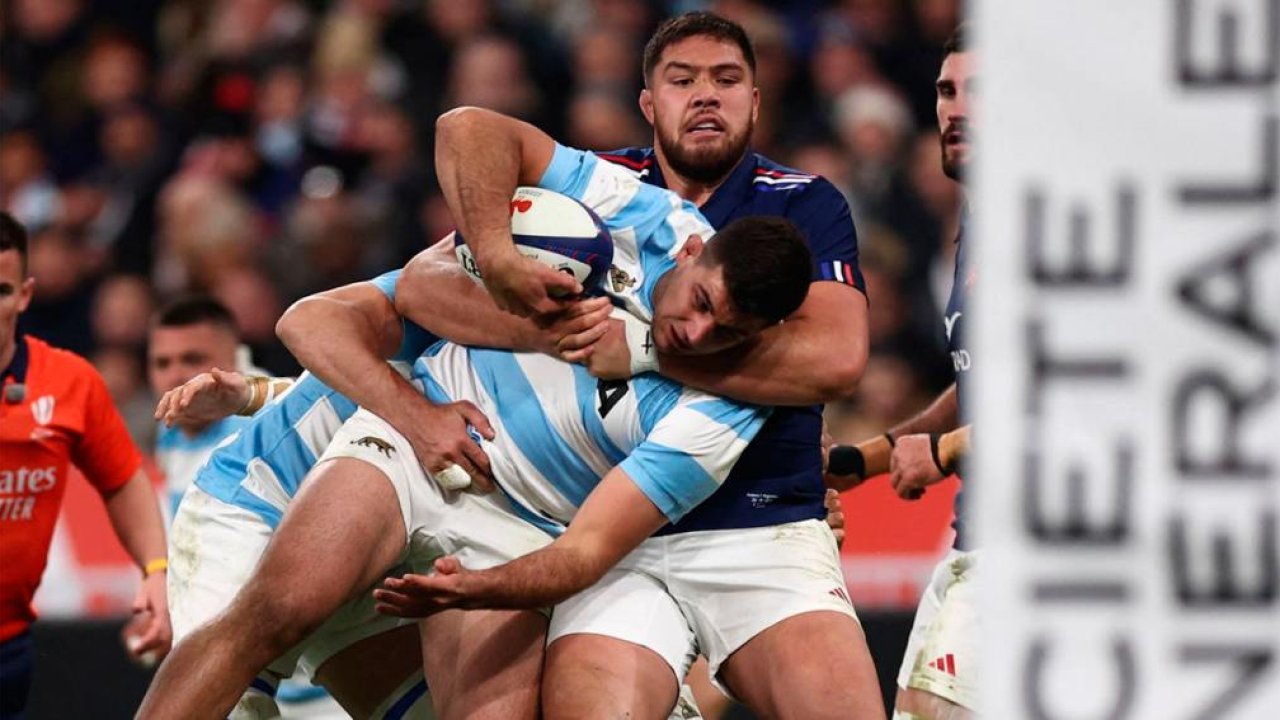 Los Pumas cerraron un gran año con una derrota ante Francia en París