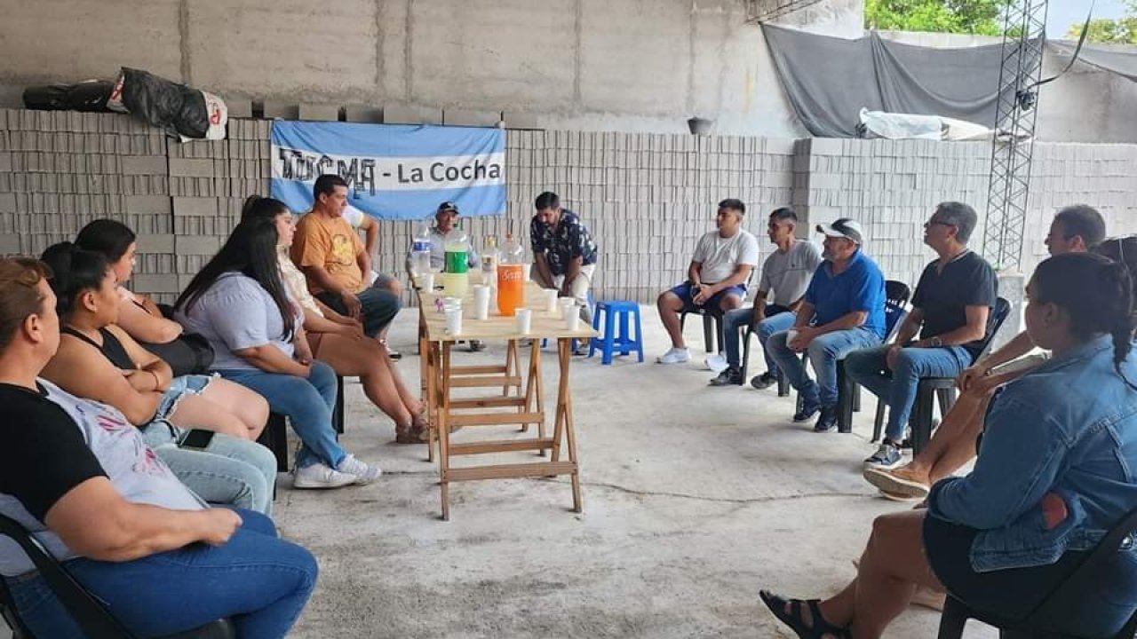 Monteros ultimó detalles de cara a las elecciones en la ciudad de La Cocha 