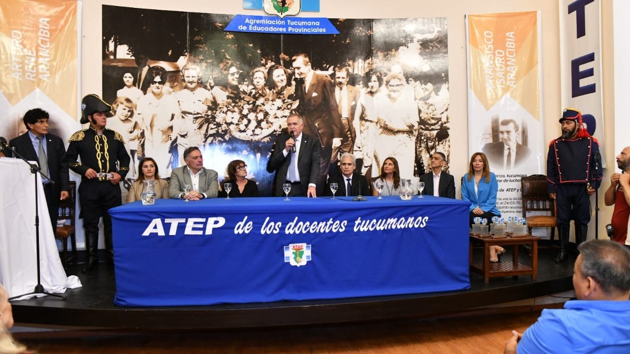 El gremio de ATEP celebró su 75° aniversario 