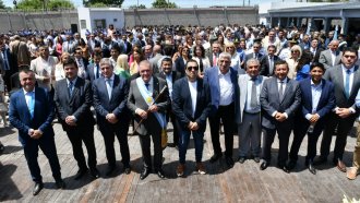 Jaldo inauguró el Complejo Penitenciario Delfín Gallo