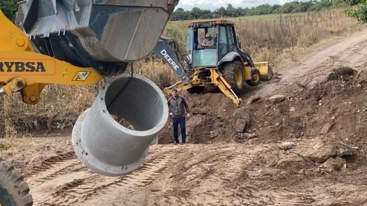 Continúan las obras públicas en la ciudad de Graneros