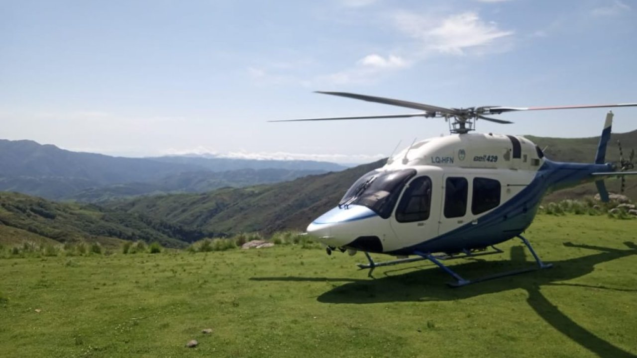 Se realizó el traslado sanitario de un paciente de un 1año de Alta Montaña