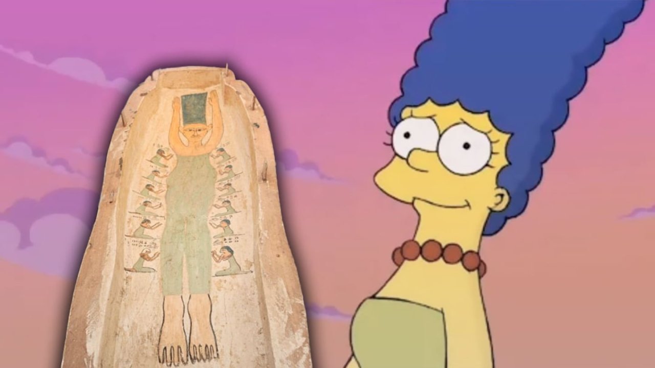 ¿Marge existió?: las increíbles similitudes de una tumba egipcia descubierta