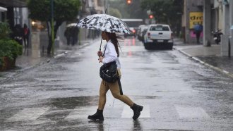 El pronóstico indica que podría ser una jornada con lluvias intensas 