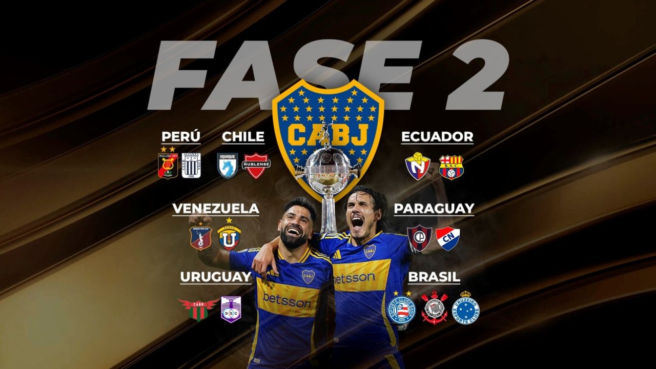 Hoy se sortea la fase preliminar y Boca conocerá a su rival en el repechaje 