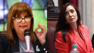 Tras las críticas por el gendarme detenido en Venezuela, Bullrich cruzó a Villarruel