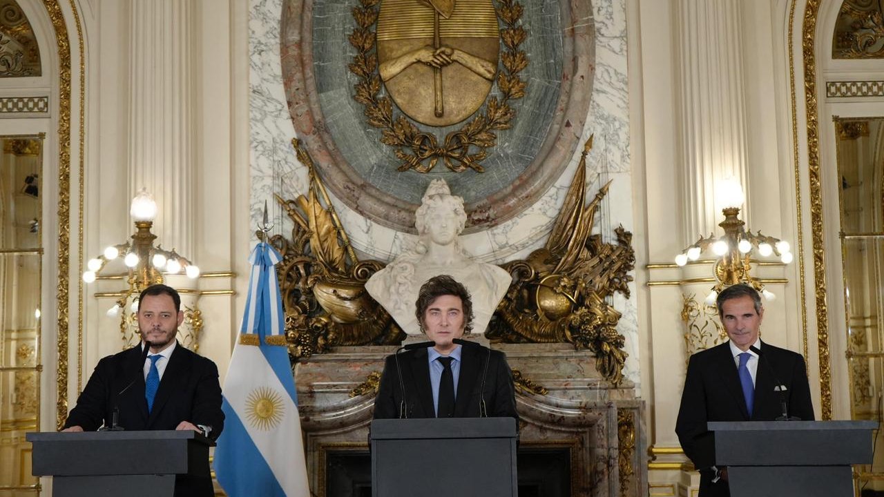 Javier Milei anunció el Plan Nuclear Argentino: &quot;la energía nuclear tendrá su retorno triunfal&quot;