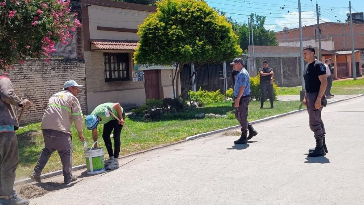 Gracias a un programa, presos salieron a realizar labores comunitarias