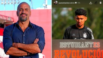 Juan Sebastían Verón anunció la llegada de Cristian Medina a Estudiantes de La Plata