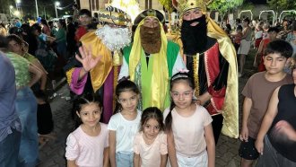 Los Reyes Magos llegaron a Graneros 