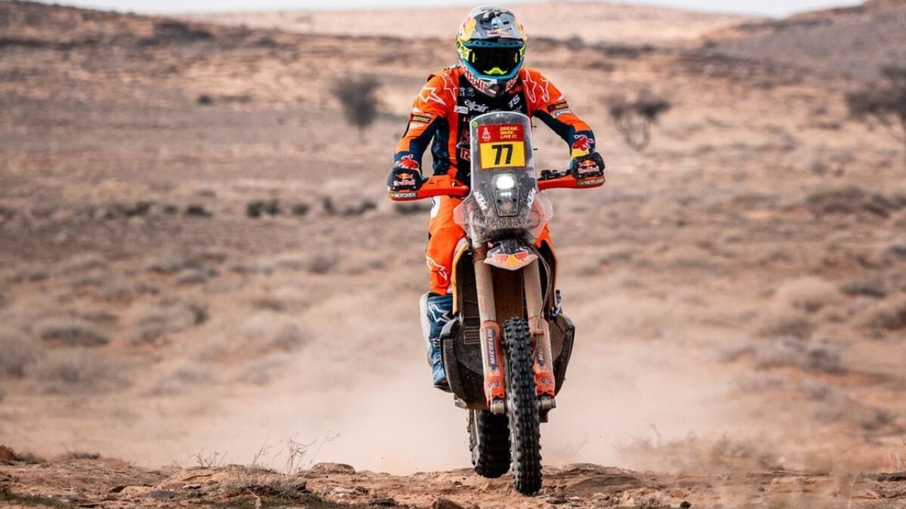 El argentino Luciano Benavides gana la quinta etapa del Rally Dakar y se acerca al líder