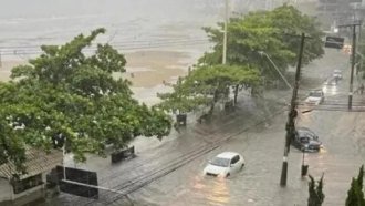 Fuertes inundaciones en Brasil: Hay preocupación por los argentinos de vacaciones