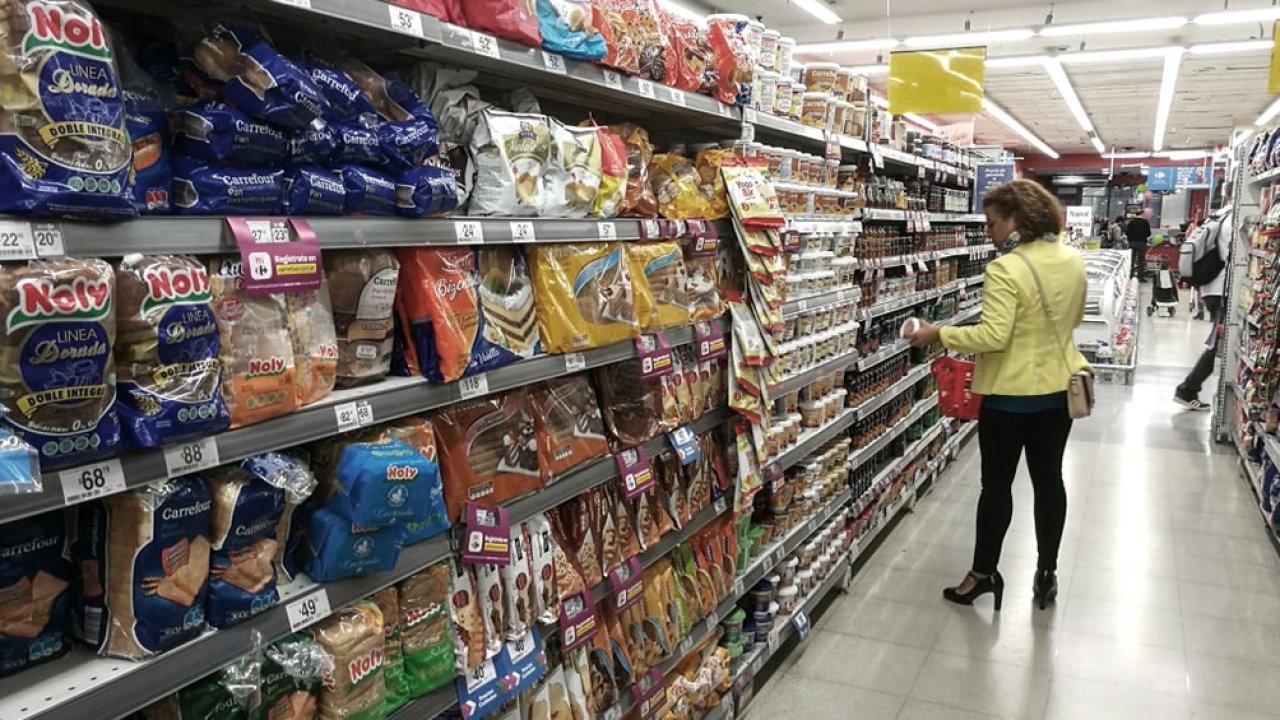  El consumo de alimentos y bebidas en lo que va de enero registró un aumento del 2,1%