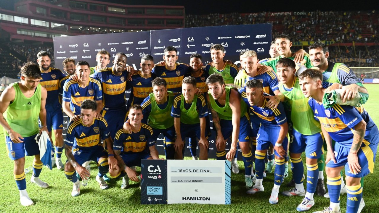 Boca goleó a Argentino de Monte Maíz y avanzó de fase