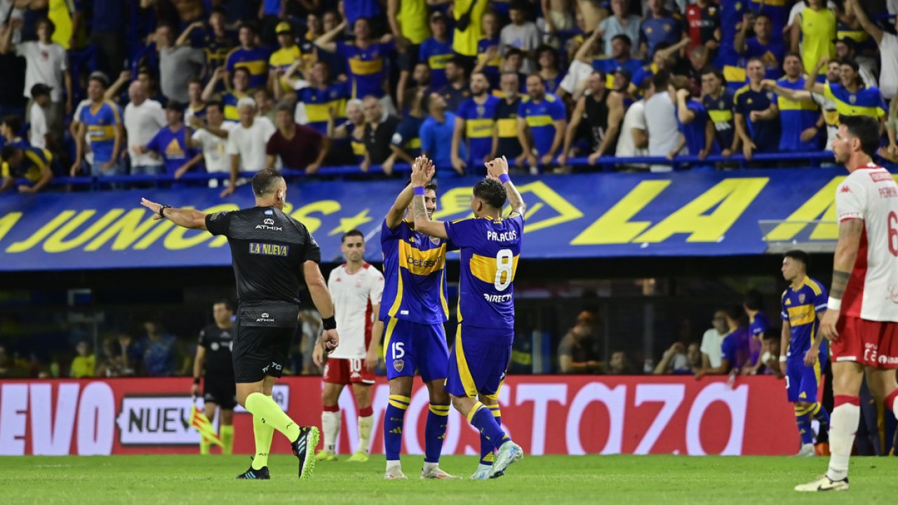 Boca le ganó a Huracán en La Bombonera 