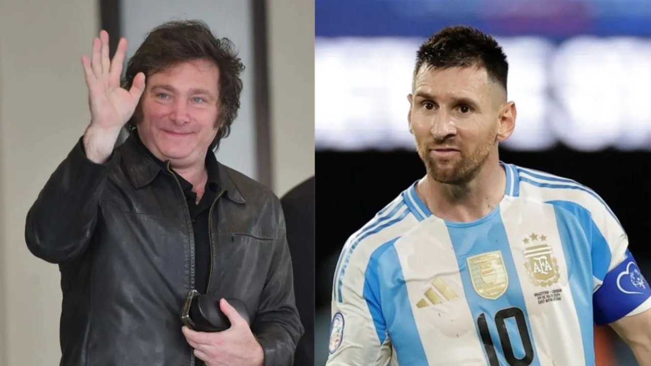 Milei recibió un inesperado regalo de parte de Messi 