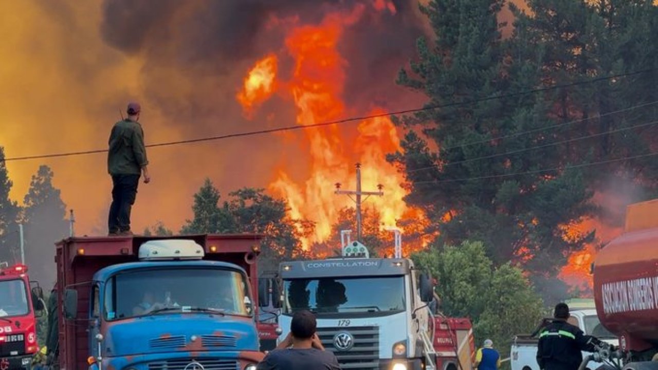 Se agravan los incendios en El Bolsón y se acerca a la ciudad