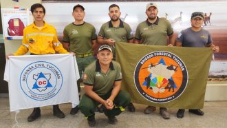 Tucumán envió 6 brigadistas a El Bolsón para combatir los incendios