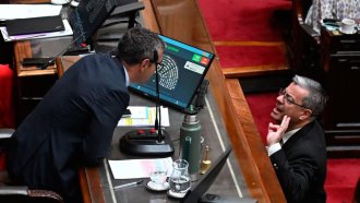 Tenso cruce en Diputados entre Martínez y Menem