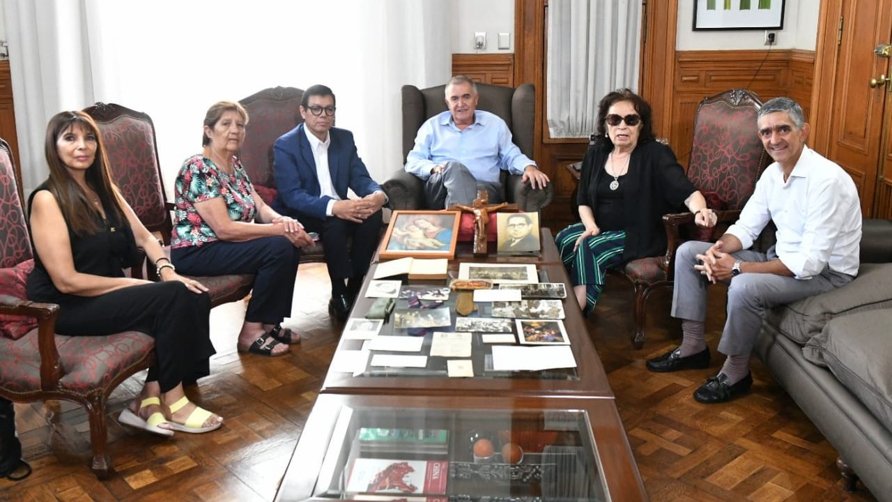 Jaldo mantuvo una reunión con representantes de la Fundación Museo Casa Gobernador Riera