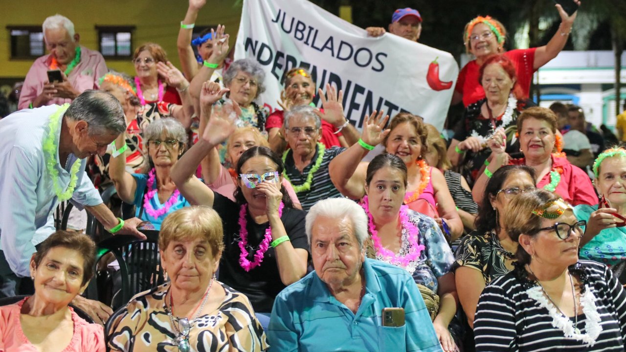 Éxito total del &quot;Pre Carnaval de la 3era Edad&quot;