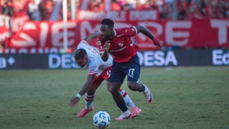 Independiente le ganó por 2-0 a Instituto de Córdoba