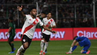 River venció 2-0 a San Martín y se posicionó en el tercer lugar de su zona