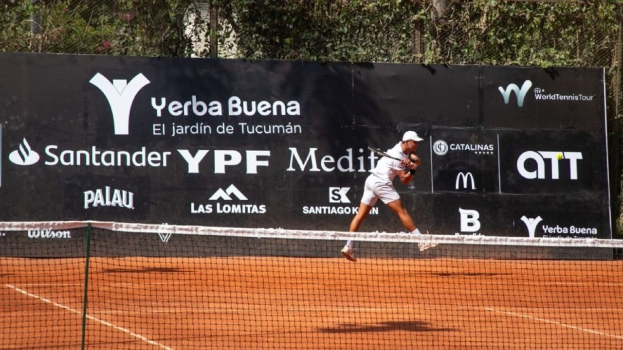 El tenis internacional llegó a Yerba Buena con un torneo de alto nivel