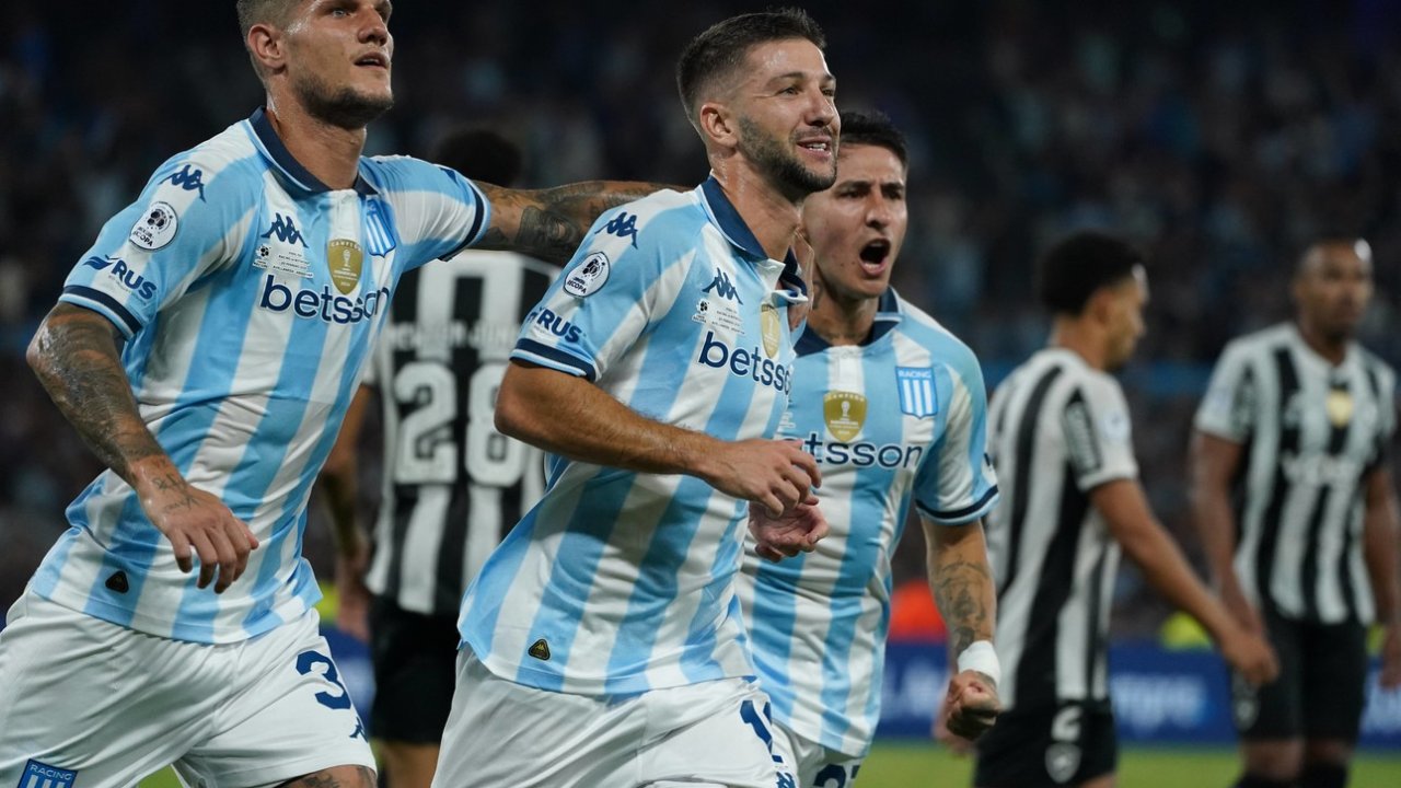 Racing visita a Botafogo y sueña con ser campeón esta noche 