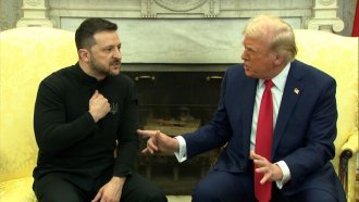 Trump a Zelensky: &quot;Estás jugando a la Tercera Guerra Mundial&quot; 