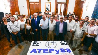 Jaldo acordó un aumento salarial con ATEPySS