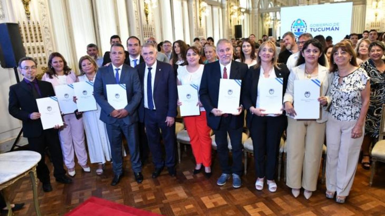 Se realizó la proclamación de docentes en las Juntas de Clasificación 