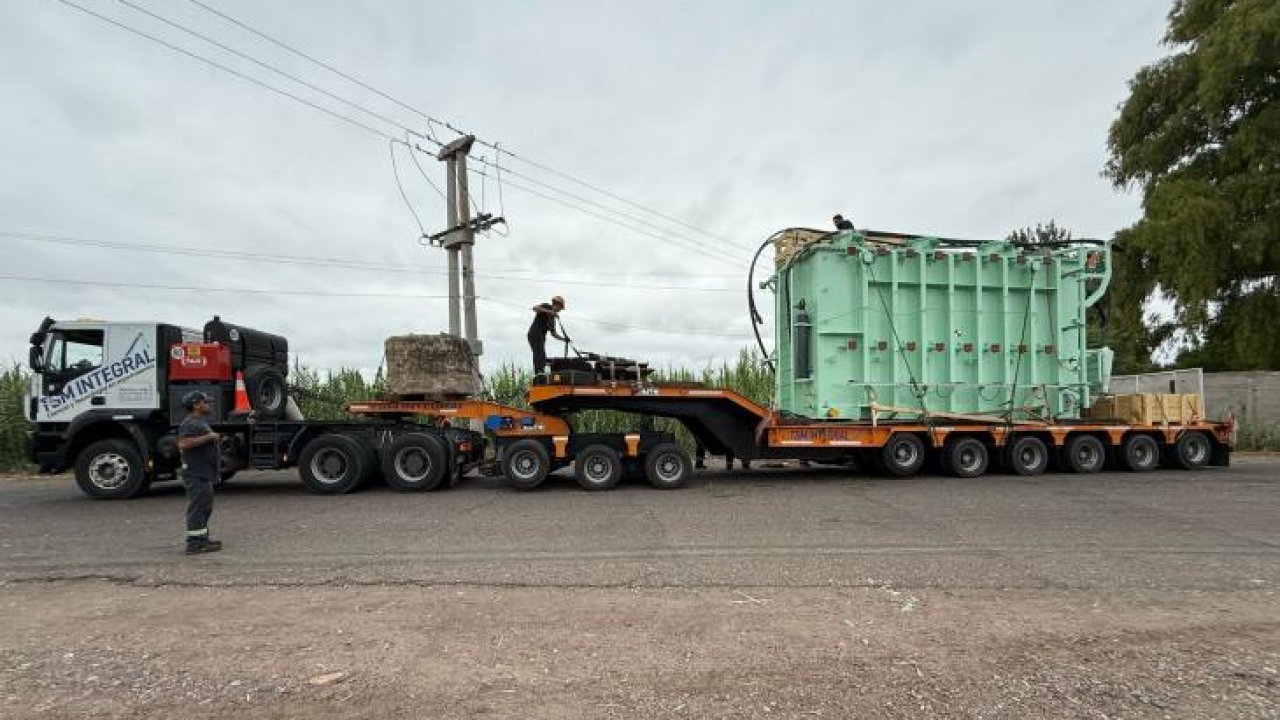 Tucumán incorpora un transformador de alta potencia 