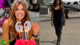 Catherine Fulop cumplió 60 años y lo celebró con un entretenido video