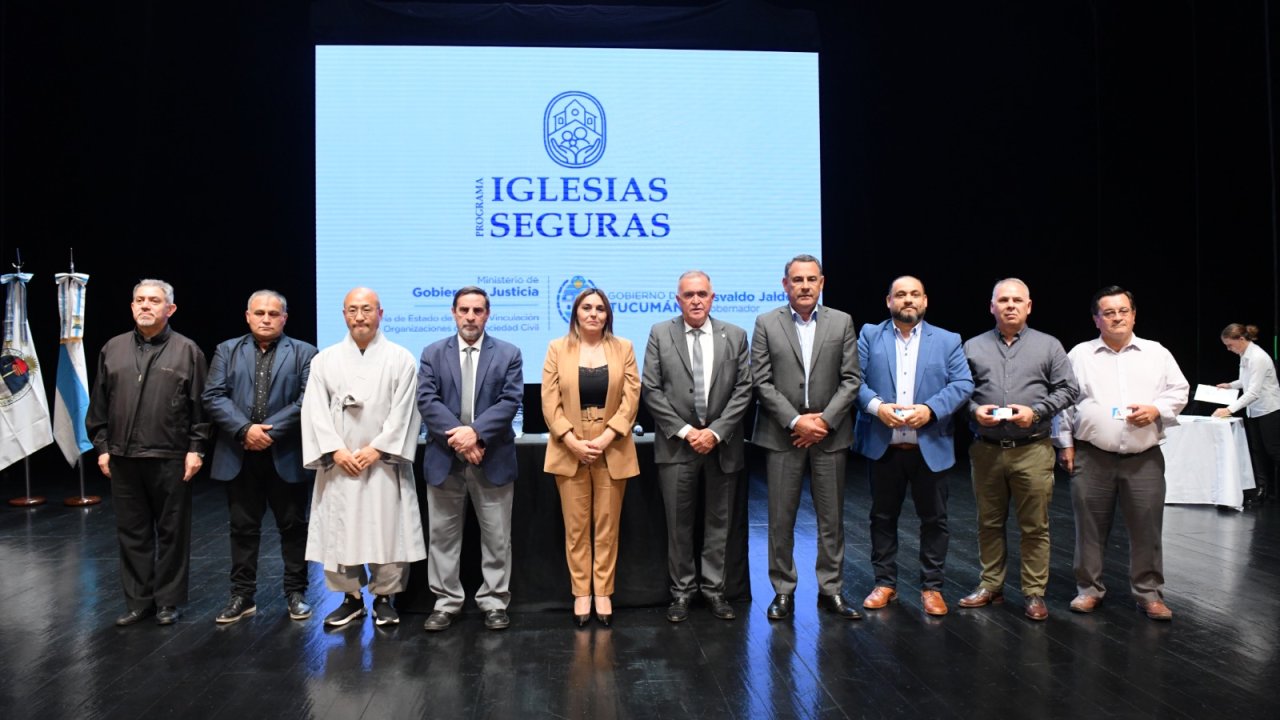 El Gobierno lanzó el Programa Iglesias Seguras