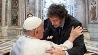 Javier Milei :“El Papa tenía un especial cuidado con los vulnerables"